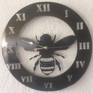 Horloge motif abeille